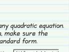 . Explain why you need to understand the principles and concepts of the quadratic formula prior to memorizing the discriminant properties. 3.