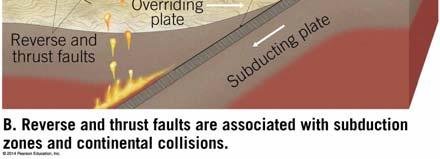 fault creep Other segments regularly slip, producing small earthquakes Other segments remain stuck and store elastic