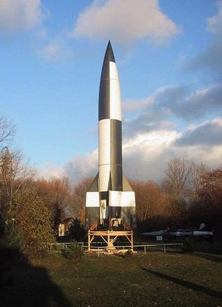 Q7. V2 rockets were used during the Second World War. By aronsson [CC BY-SA 2.0], via Flickr V2 rockets were powered by liquid oxygen and ethanol.