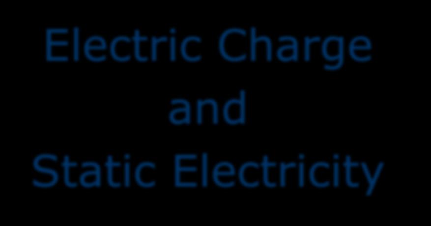 Electricity Electric