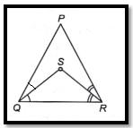 Revision Question Bank Triangles 1. In the given figure, find the values of x and y.