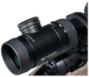 To adjust the reticle focus: 1. Look through the riflescope at a blank white wall or up at the sky. 2.
