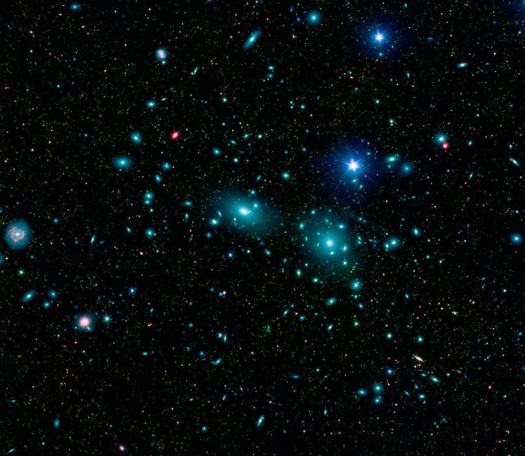 Dark Matter Dunkle Materie coined by Swiss astronomer Fritz Zwicky Coma galaxy cluster Looks to