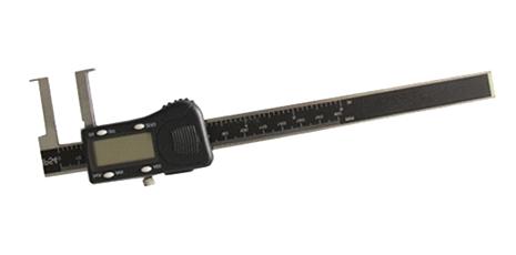 Digital caliper for internal grooves with flat points Data output Fast response Criterion A for ESD Zero-set at any Position 3V Lithium battery Cr2032.