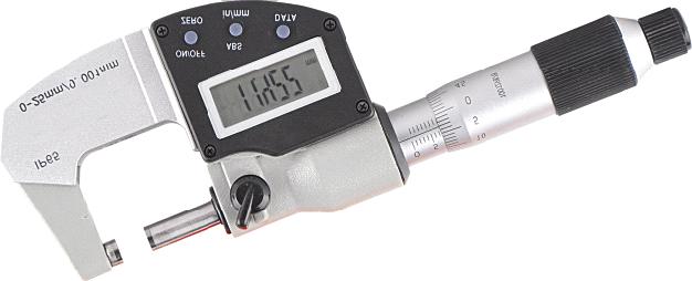 Electronic Outside Micrometer(waterproof) Criterion A for ESD Protection level IP65 No response speed limit Credible power on reset 3V CR2032 Lithium