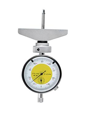 Dial Depth Gauge Hard alloy head Rack shock structure Simple structure, stable precision The