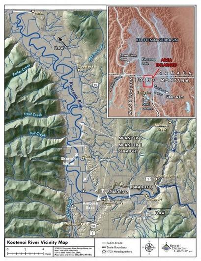 Kootenai River Habitat Restoration Program Ecosystem-based restoration program in 55- mile reach of
