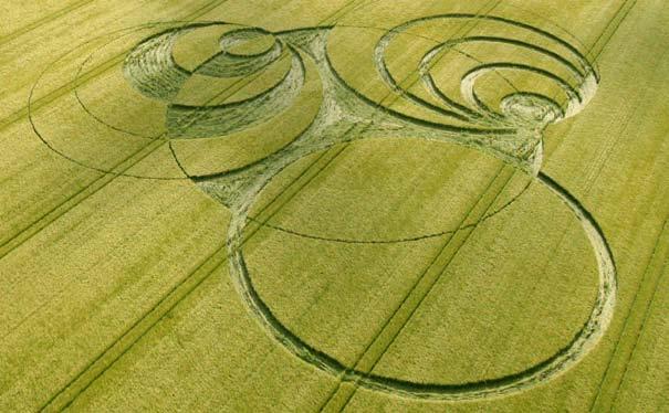 Path of a tornado Do you think crop circles are real or a hoax?