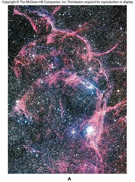 Supernovae Supernovae Elements synthesized by In a few minutes, more nuclear burning are mixed energy is released than with the star s outer layers as they expand into space during the star s entire
