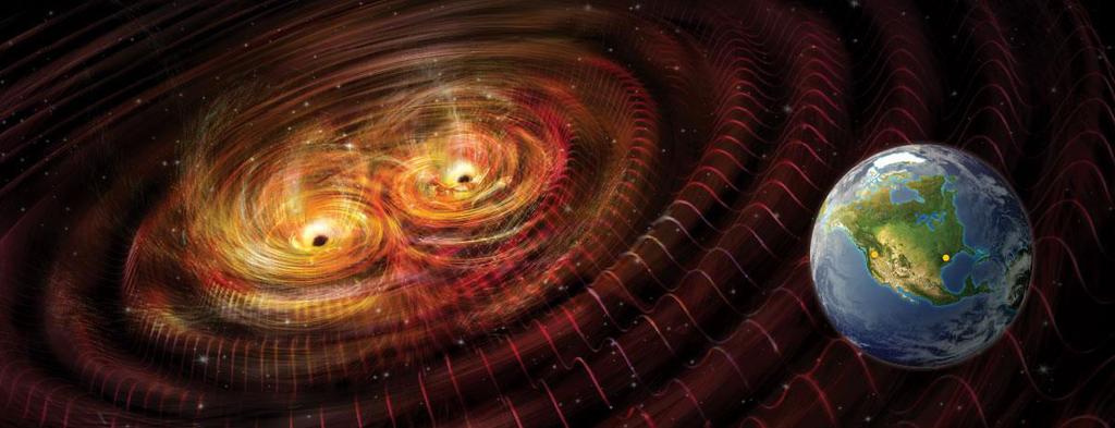 GRAVITATIONAL WAVES: BREAKTHROUGH DISCOVERY AFTER A CENTURY OF EXPECTATION Scientists have announced in Feb 2016, the discovery of gravitational waves, ripples in the fabric of spacetime that were