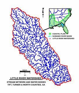 Little River Watershed, Collaboration with (Katrin Bieger, Hendrik Rathjens) SWAT