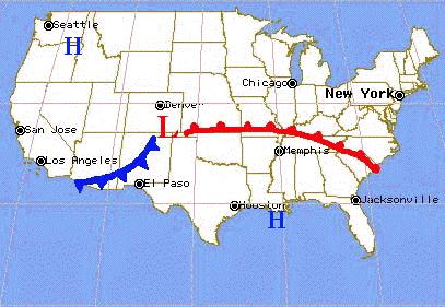 LESSON 3: FRONTS What happens along cold fronts and warm fronts? The boundary between two air masses is called a front. As a result, moving fronts indicate a change in the weather.