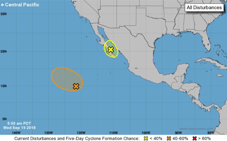 large size of the system should limit the development Formation chance through 48 hours: Low (30%) Formation chance through 5 days: Low (30%) 48 hour Disturbance 2 (as
