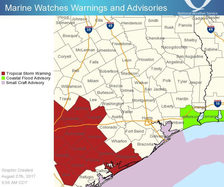 Tropical Watches and Warnings Tropical