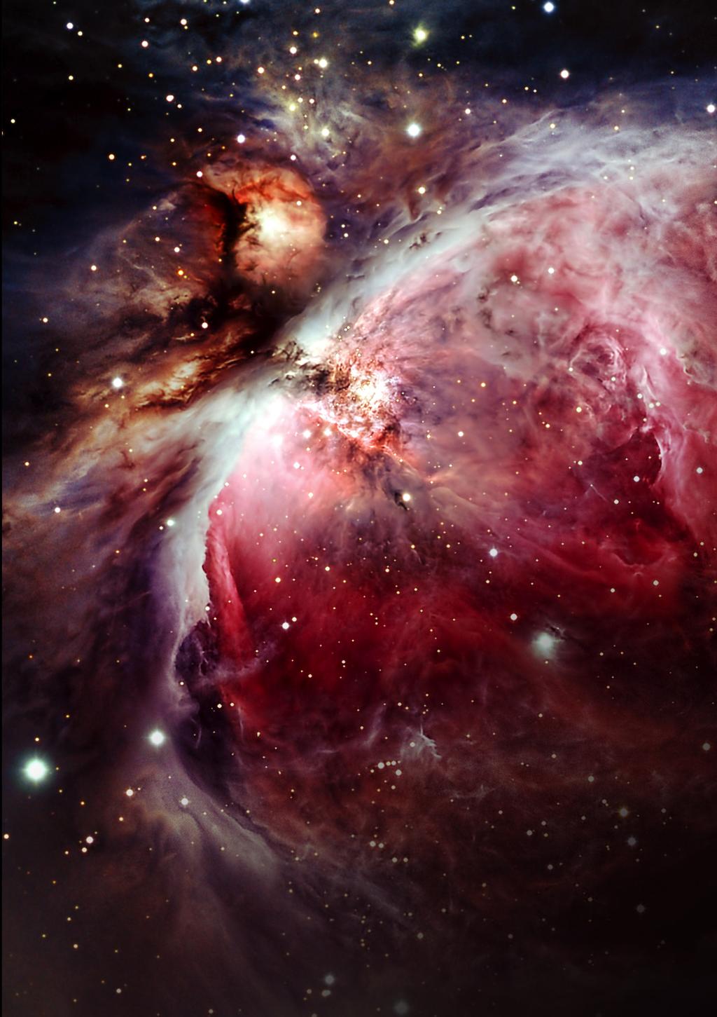 M42 - The Great Orion Nebula. M42 is an emission and reflection nebula in the constellation Orion.