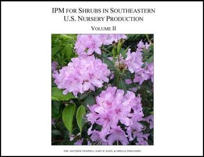 hawthorn IPM for Shrubs in Southeastern US Nursery Production: Vols I &