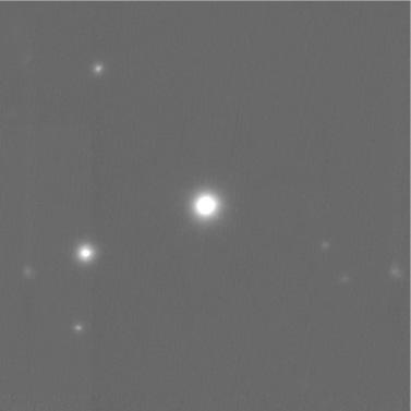 97 20 30 20 0 20 Days since Transit Figure 5. Speckle image obtained 2012--23 at the WIYN telescope at 692 nm. The image spans 2.76 2.76. -0.064-0.051-0.038-0.025-0.012 0.00059 0.013 0.026 0.039 0.