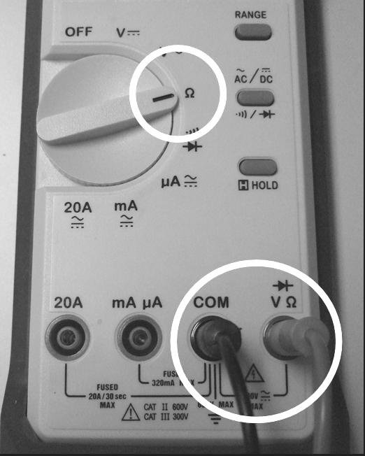 wiring of multimeter will cause damages and no points will