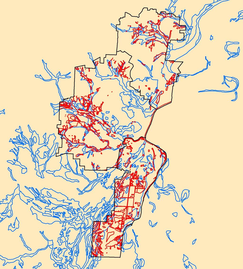 Corvallis NWI (blue) and LWI (red).