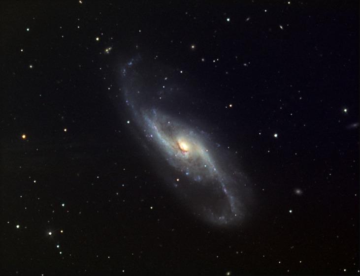 light looks NGC 4536 DOPPLER SHIFT TELLS