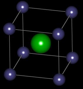 atom in center contributes 1