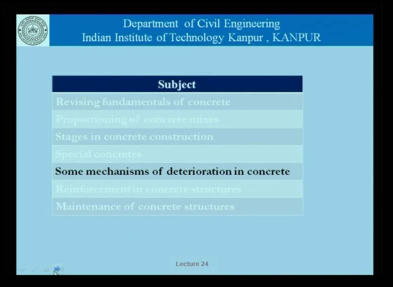 Concrete Engineering and Technology Prof.