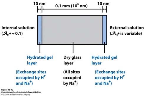 14-5. ph measurement with a glass electrode 14.11 Surface of a glass electrode?