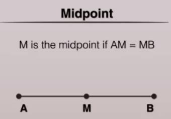 A line segment can be thought of as a part of a line and is named according to its endpoints. A line segment is written with the two endpoints and a bar above them.
