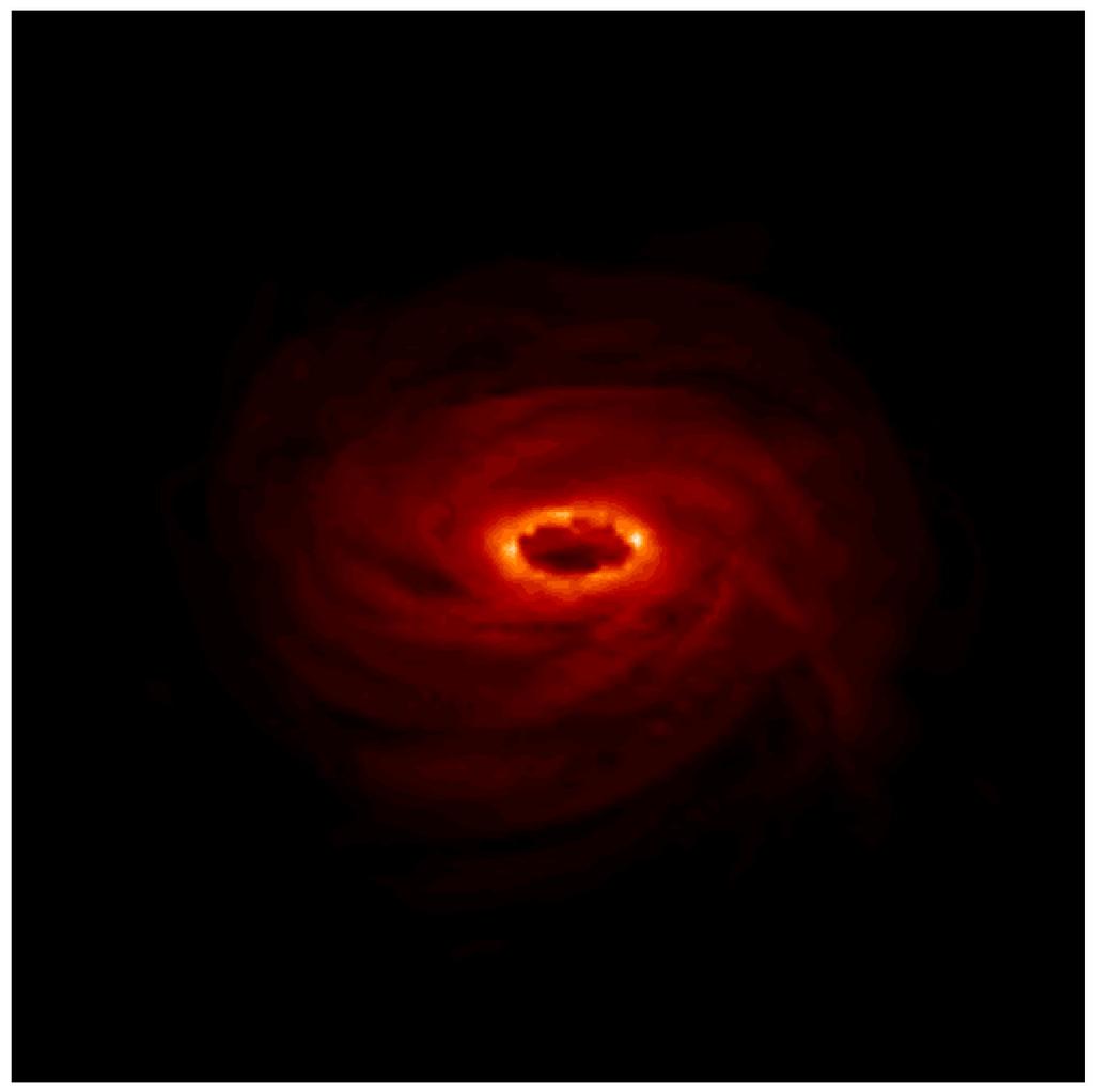 Disk movies... Hawley, Balbus & Stone (2001) Figure 2 Light curves of the SgrA* infrared flares and quiescent emission in 2002 03.