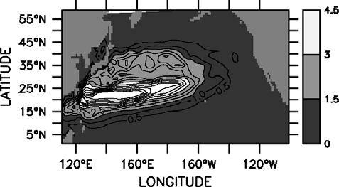 280 L. Thompson, J. Dawe / Ocean Modelling 16 (2007) 277 284 There are several possible reasons for the differences seen in the second baroclinic mode in the two model runs.