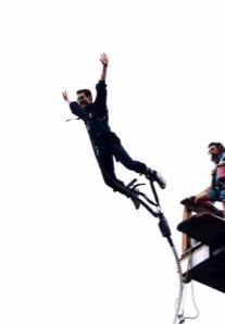 Impulse = FΔt Impulse has units of (N s) OR Impulse = change in momentum Impulse has units of (kgm/s) Consider a Bungee Jumper: Why would you want to use an elastic rope (stretchy one)