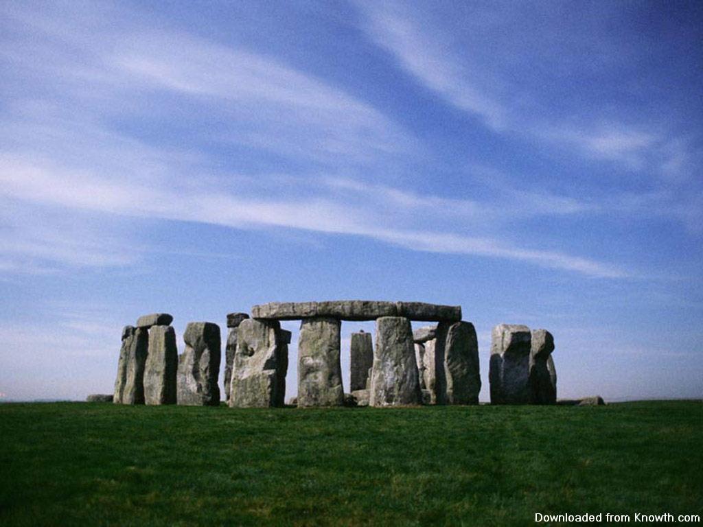 Stonehenge, on the Salisbury Plain in southern England, is essentially an astronomical