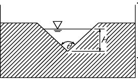 Notches Here, Cd is termed the coefficient of discharge of triangular notch Triangular Notch Trapezoidal Notch Also known as Cipolletti weirs are trapezoidal with 1:4 slopes to compensate for end