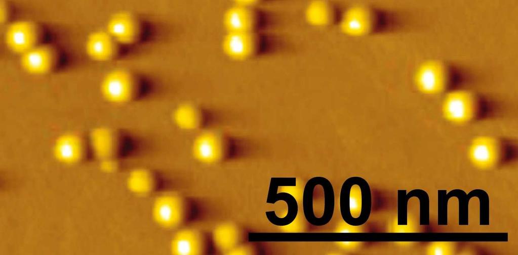 6 ML 3.2 ML Figure 3 Quantum Dot Rings (QDRs) are also obtained by droplet epitaxy at droplet thickness of 3.