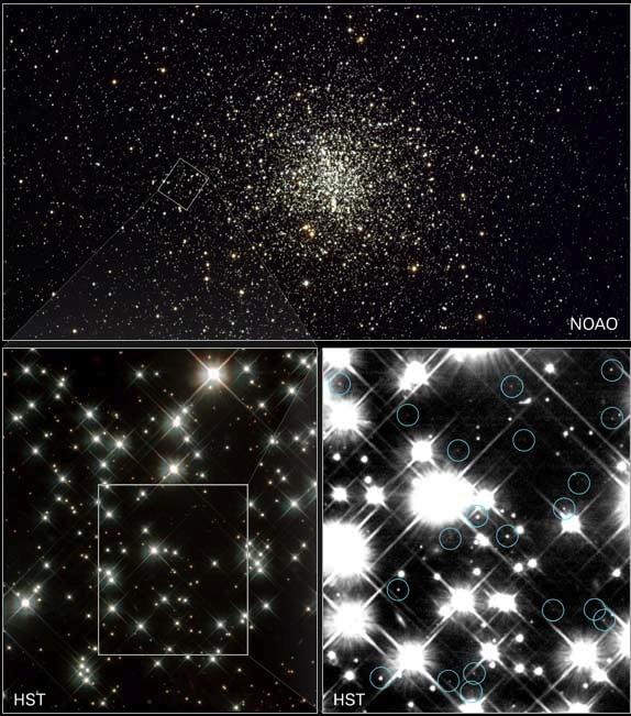 Hubble Space Telescope spies 12-13 billion year old white dwarfs Formed less than 1 billion