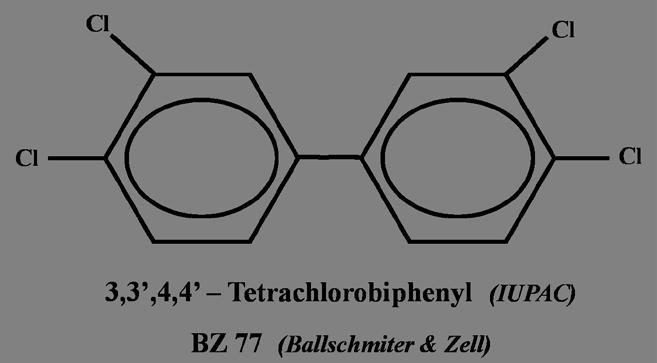 PCB Chemistry Overview Biphenyl with 1-10 chlorine atoms 10 possible