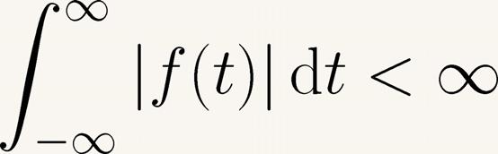 Function has to satisfy Dirichlet s conditions (Fourier series!