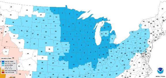 by Adnan Akyüz Although it was not the record cold winter for any of the US Climate Divisions (CD), it will be a winter to be remembered for a long time.
