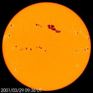 What are sunspots?