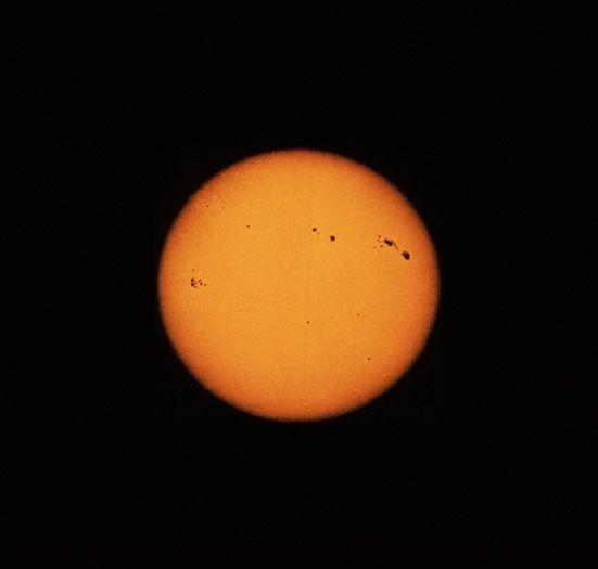 General features of the Sun Photosphere: The region in the solar atmosphere from which most of the visible light escapes into space (5800 K) Sunspots: A region of the solar photosphere