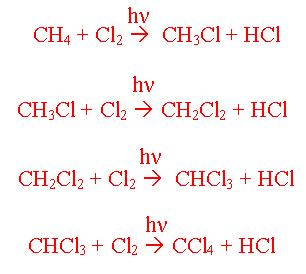 13. Reactions that alkanes undergo a.