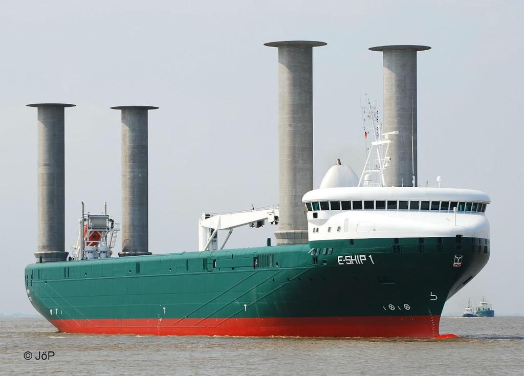 Flettne-oto E-Ship 1, built in Kiel 010,