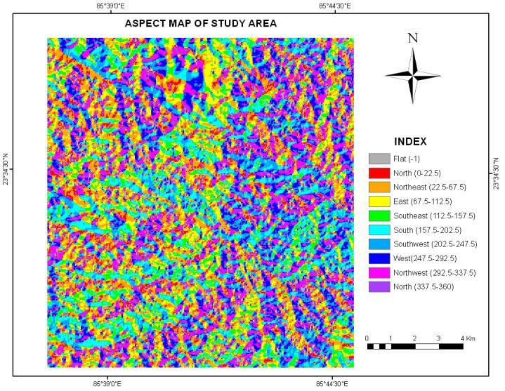2 Methodology The input data is used ASTER GDEM 30m resolution to study the present area. DEM map is representing the altitude of the study area ranging from 244 to 415m amsl.