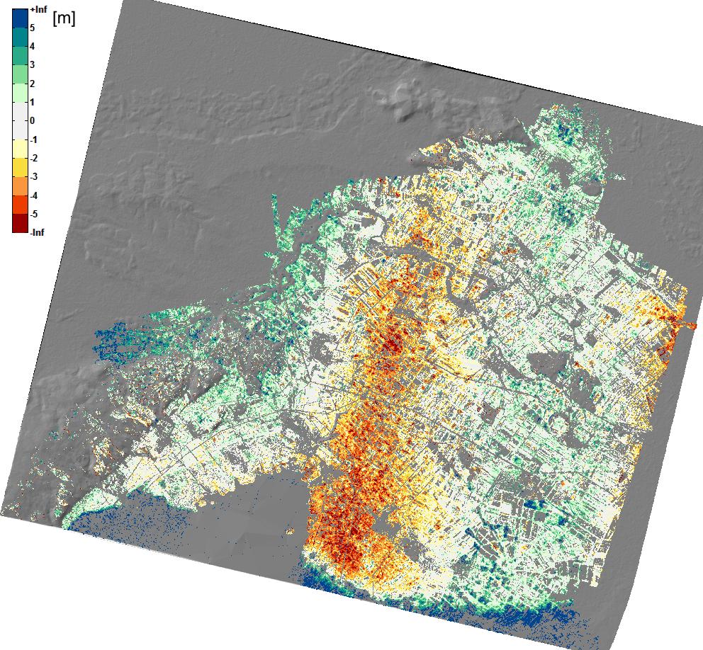 sen data and methods we applied exactly the same workflow on ALOS PRISM scenes from Austria North Burgenland (including GCP provision using Google Earth and ASTER DEM).