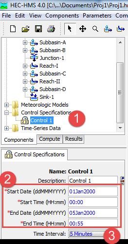 14. Configure Control Specification Manager 1. In the left sidebar Components menu, select the Specification Control. 2.