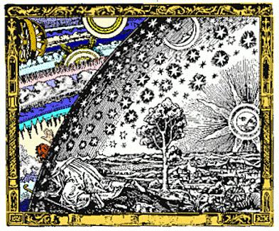 The Flammarion engraving by an unknown artist, first documented in