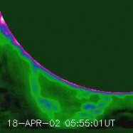 prominences Bremsstrahlung radiation I