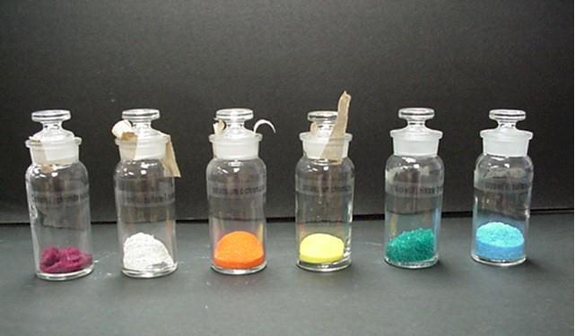 Colored Compounds Cobalt(II) chloride, Iron(II) sulfate, Potassium