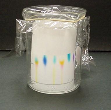 Physical Separation Methods Chromatography uses the difference in solubility in