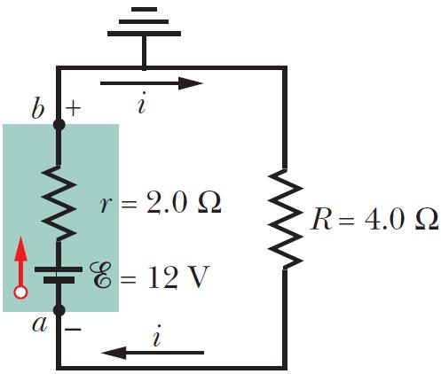 5. Potential Difference Between Two Points Grounding a Circuit The figure is the same as